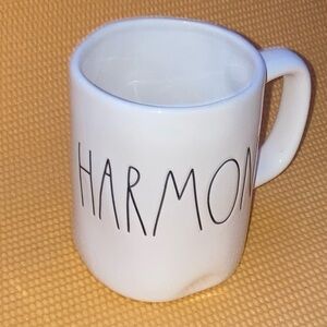 Rae Dunn HARMONY Mug Cup Ivory & Black Farmhouse Artisan Collection by Magenta